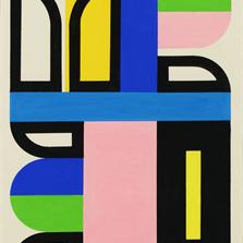 <span style='display:none;'>Jo Delahaut. Sans titre (1954). Gouache sur papier, 56 x 36 cm. Collection privée.</span>