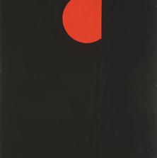 <span style='display:none;'>Jo Delahaut. Note n°1 (1960). Huile sur toile, 60 x 50 cm. Collection privée.</span>