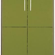 <span style='display:none;'>Jo Delahaut. Tracé n°4 (1983). Huile sur toile, 55 x 38 cm. Collection privée.</span>